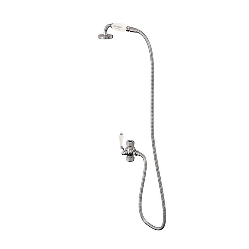 Medici Ceramic telephone handset, hose & divertor